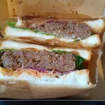 食パン専門 高匠 - 天使の和ふうハンバーグサンド