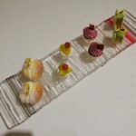 ロオジエ - ランチ 秋の特別メニュー：プチフール