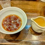 櫻井中華そば店 - スープ割り