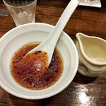 櫻井中華そば店 - スープ割り