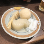 おかめ - 相方は筍、大根、じゃがいも、糸こんにゃく