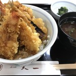 Ginza Tenichi - 2020年12月地下1階のイートインコーナー（天丼　松）