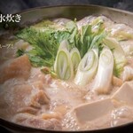 Hakata Ichibandori Hot Pot (Chicken bone soup) 1 serving