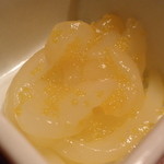 玄蕎麦 野中 - お通しの黄金烏賊