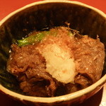 玄蕎麦 野中 - 黒豆揚げ出し湯葉