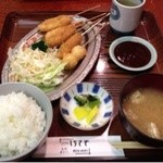 Shirasagi - 串揚げ定食