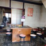 五色屋 - カウンター席 2021年11月