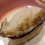 回転寿し トリトン - あわび。