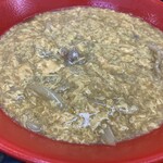 極楽うどん TKU - 鶏卵カレーうどん（中盛）（￥940）