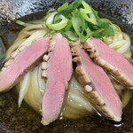 極楽うどん TKU - フォアグラ大阪つけ麺（￥990）