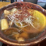 極楽うどん TKU - フォアグラ大阪つけ麺（￥990）