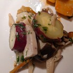 L'AVANT-GOUT - 鶏胸ハムと茸と薩摩芋のマリネ