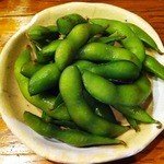 焼鳥・居酒屋 とり - お通し（枝豆）