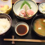 濱新 - 2012/8/18　お刺身定食