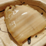 鮨 なんば - アワビのやわらか煮