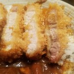 大衆 とんかつ かんだ - ロースカツカレー　味噌汁付　850円