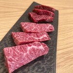 Yakiniku Ushinoie - 和牛厚切りハラミ