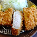 とんかつ 丸蔵 - とんかつ定食のとんかつ