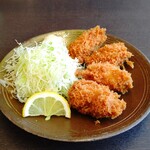 とんかつ 丸蔵 - 牡蠣フライ