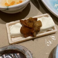 鮨 清松 - ウニとクリームチーズ