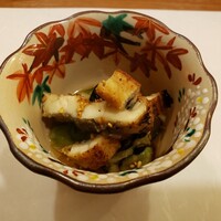 寿司処 かい原 - 焼穴子の酢の物