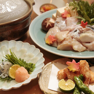 河豚鍋コース