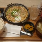 Ichigen - ロースカツ＆ヒレカツ煮定食¥850-