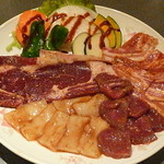 Yakiniku Shimaya - カップルコース盛り合わせ