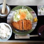 こだわりとんかつ　たやま - ロースカツ定食