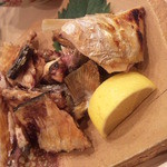 たかはし - しまあじのアラ炙り