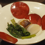 一汁五菜 - カブの焼き物