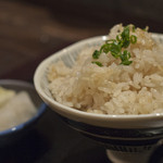 一汁五菜 - 炊き込みご飯