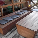 aqua - テラス席もございます。