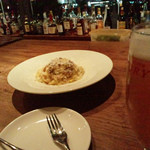 CUCINA ITALIANA ＆ BAR SFIDA - カルボナーラとビール