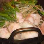 博多一番どり　居食家あらい - もつ鍋しょうゆ味、2人前です