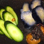 博多一番どり　居食家あらい - 漬け物盛り合わせです