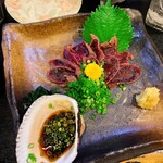 Intanashonaru Kicchin Tsukiji - マグロのど炙り刺身