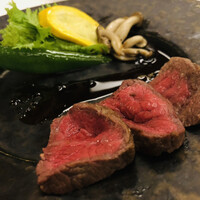 花蝶 銀座本店 - 松坂牛のモモ肉、さすがは松坂でした