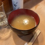 おおぎ寿司 - 味噌汁