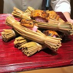 銀座 しのはら - 穴子のつと蒸し