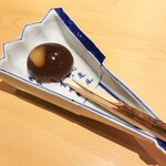 銀座 しのはら - 百合根入り葛饅頭（黒蜜）