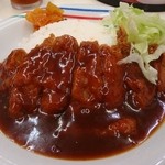 ごんべ食堂 - カツライス！ドミグラスソースはたつのカツ丼を彷彿させる、、、カツライス文化の花咲く今治市