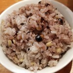 麺屋 六感堂 - 雑穀米