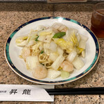 中国料理 昇龍 - 蛯仁炒麺（えびやきそば）850円