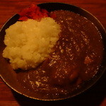 ＢＡＲ　ＯＬＤ  - ハーフポーションの自家製カレーライス