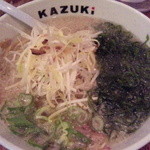 香月 - 醤油ラーメン　ねぎ・昆布