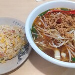 台湾料理 百味鮮 - 『 台湾刀削麺 ＋ チャーハン 』セット☆