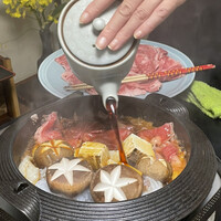 肉の山本 - 割下投入