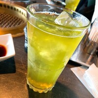 和牛焼肉 土古里 上野バンブーガーデン店 - 緑茶(アイス)(418円)