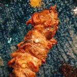 地鶏屋ごくう - ハツモト・・・大好きな部位。焼き具合も塩加減も最高